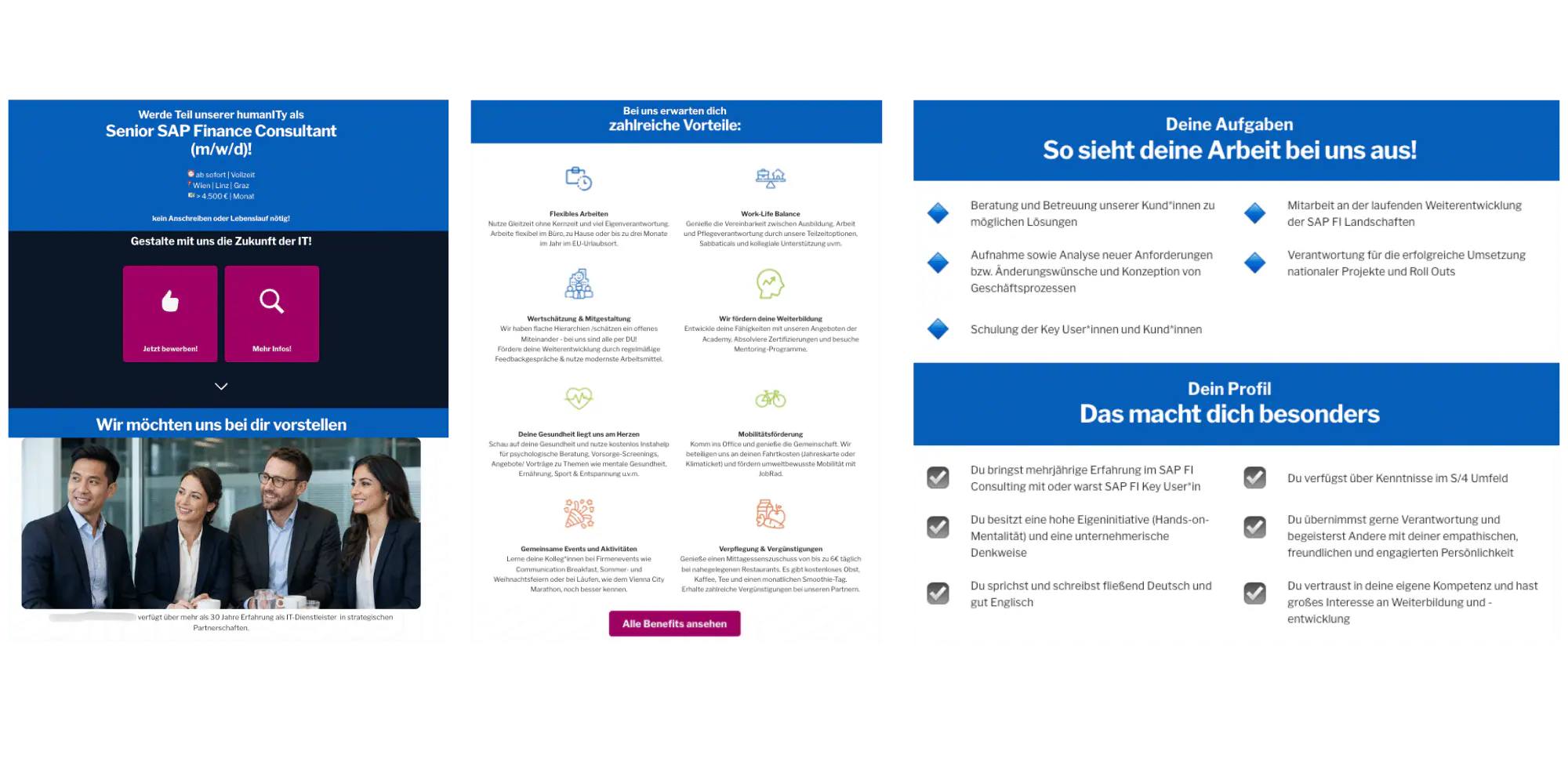 Karriere-Landingpage
